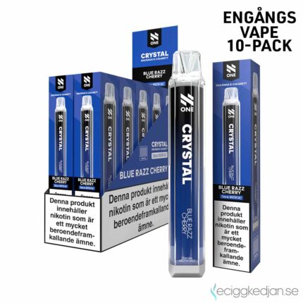N One Crystal Blue Razz Cherry