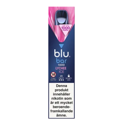 Blu Bar Lychee Ice 1000 Puffar